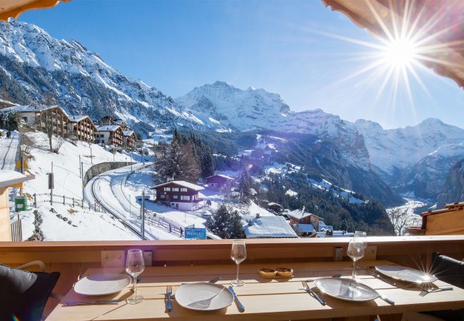 Ferienwohnung in Wengen - Chalet Aberot Penthouse Ferienwohnung in Wengen - Chalet Aberot Penthouse