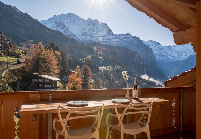 Ferienwohnung in Wengen - Chalet Aberot Penthouse Ferienwohnung in Wengen - Chalet Aberot Penthouse