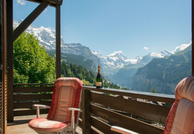Ferienwohnung in Wengen - Chalet Sonneck Ferienwohnung in Wengen - Chalet Sonneck