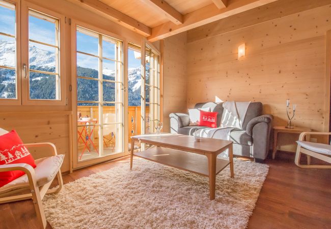 Ferienwohnung in Wengen - Chalet Aberot Staubbach