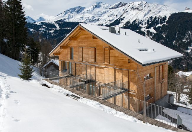 Ferienwohnung in Wengen - Chalet Roossi Penthouse Ferienwohnung in Wengen - Chalet Roossi Penthouse