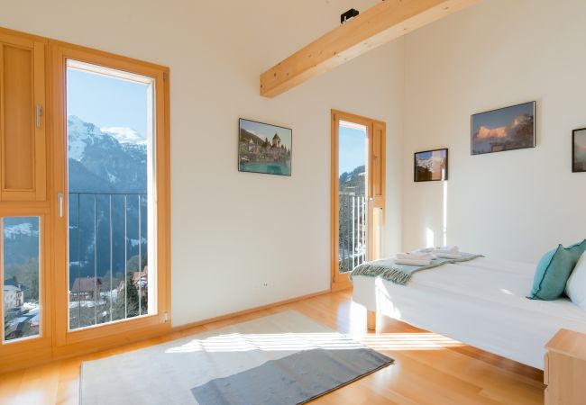 Ferienwohnung in Wengen - Chalet Roossi Penthouse Ferienwohnung in Wengen - Chalet Roossi Penthouse