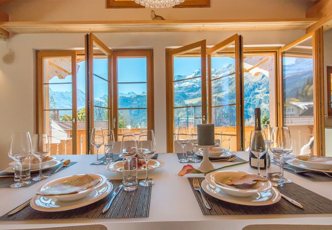 Ferienwohnung in Wengen - Panoramapark Soleil Doldenhorn Penthouse Ferienwohnung in Wengen - Panoramapark Soleil Doldenhorn Penthouse