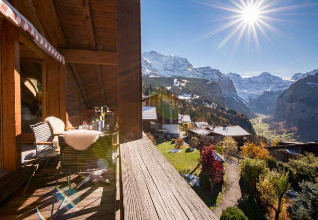 Ferienwohnung in Wengen - Chalet Rose Penthouse Suite Ferienwohnung in Wengen - Chalet Rose Penthouse Suite