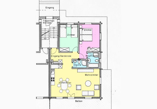 Ferienwohnung in Wengen - Chalet Bergrose Ferienwohnung in Wengen - Chalet Bergrose