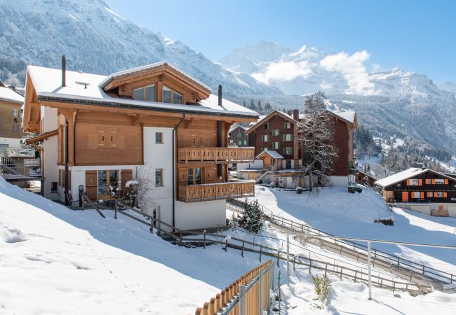 Ferienwohnung in Wengen - Chalet Bergrose Ferienwohnung in Wengen - Chalet Bergrose