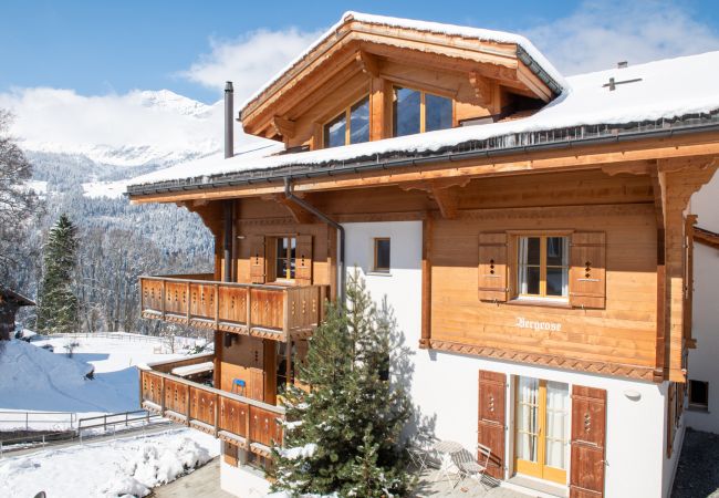 Ferienwohnung in Wengen - Chalet Bergrose Ferienwohnung in Wengen - Chalet Bergrose