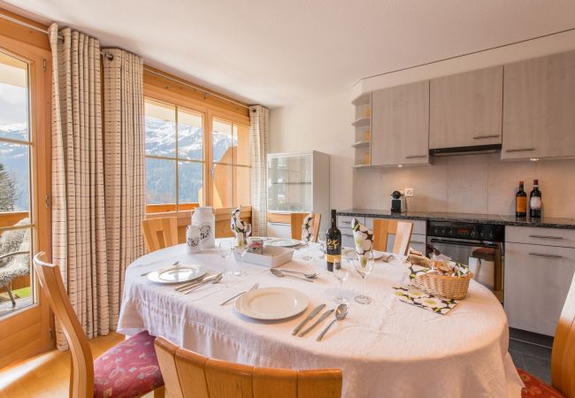 Ferienwohnung in Wengen - Chalet Bergrose Ferienwohnung in Wengen - Chalet Bergrose