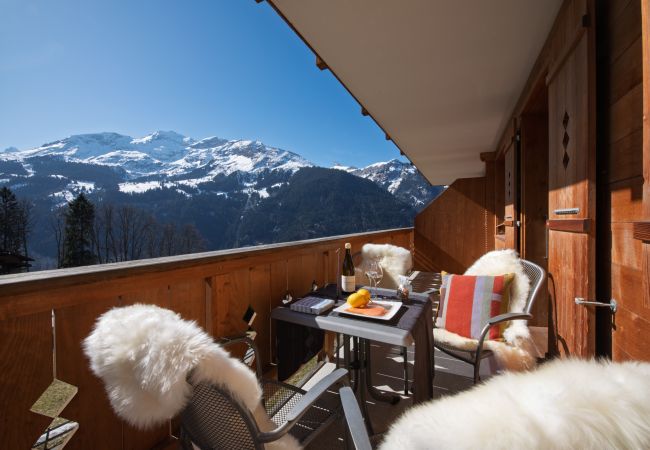 Ferienwohnung in Wengen - Chalet Bergrose Ferienwohnung in Wengen - Chalet Bergrose