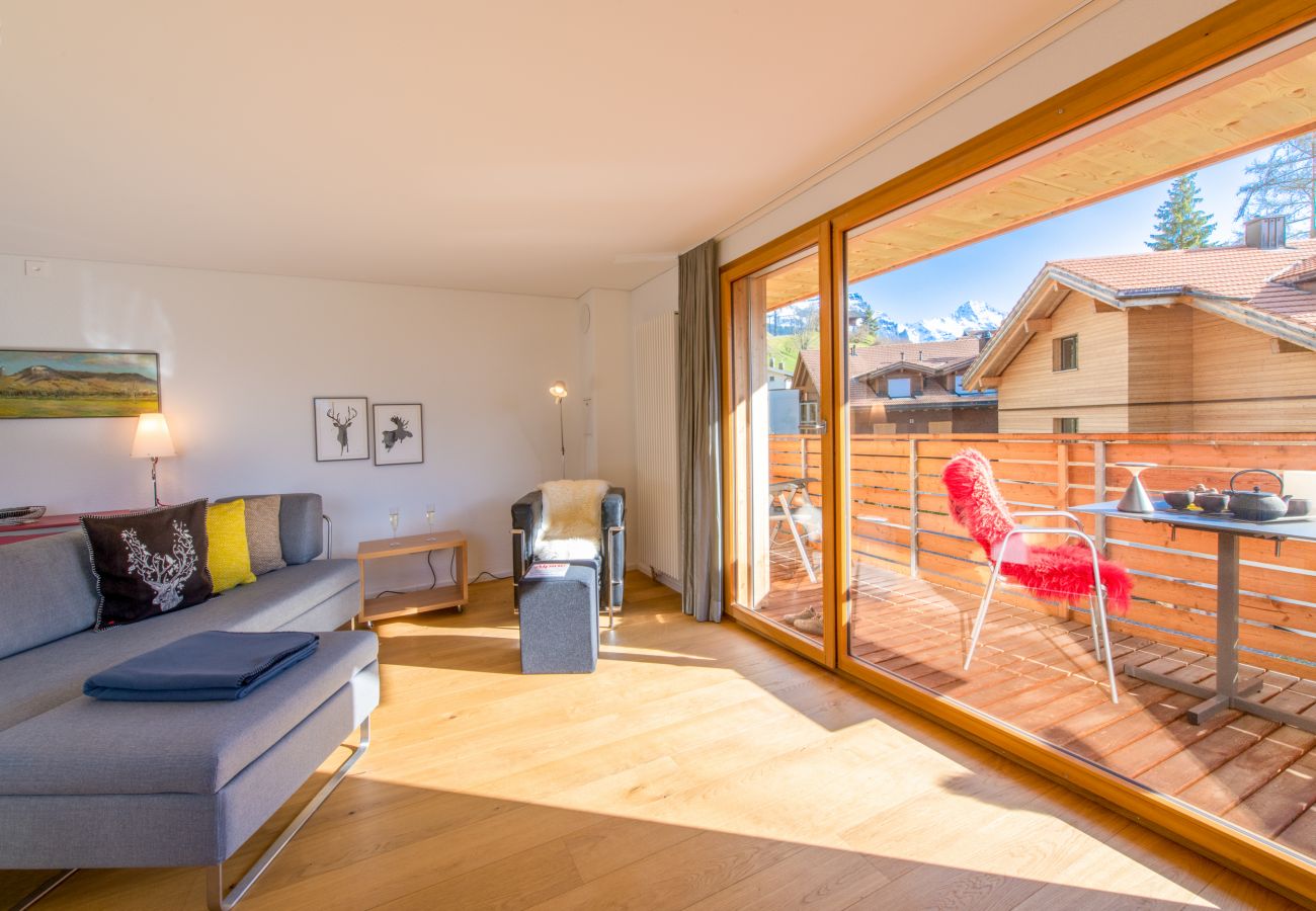 Ferienwohnung in Wengen - Chalet Mönchsbüffel