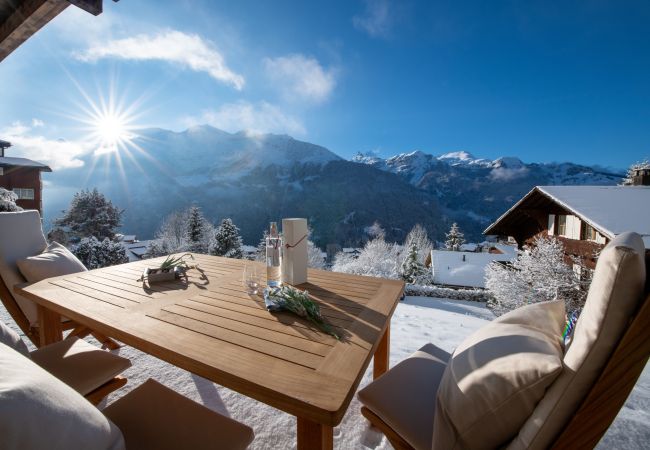 Ferienwohnung in Wengen - Chalet Hüttli Ferienwohnung in Wengen - Chalet Hüttli