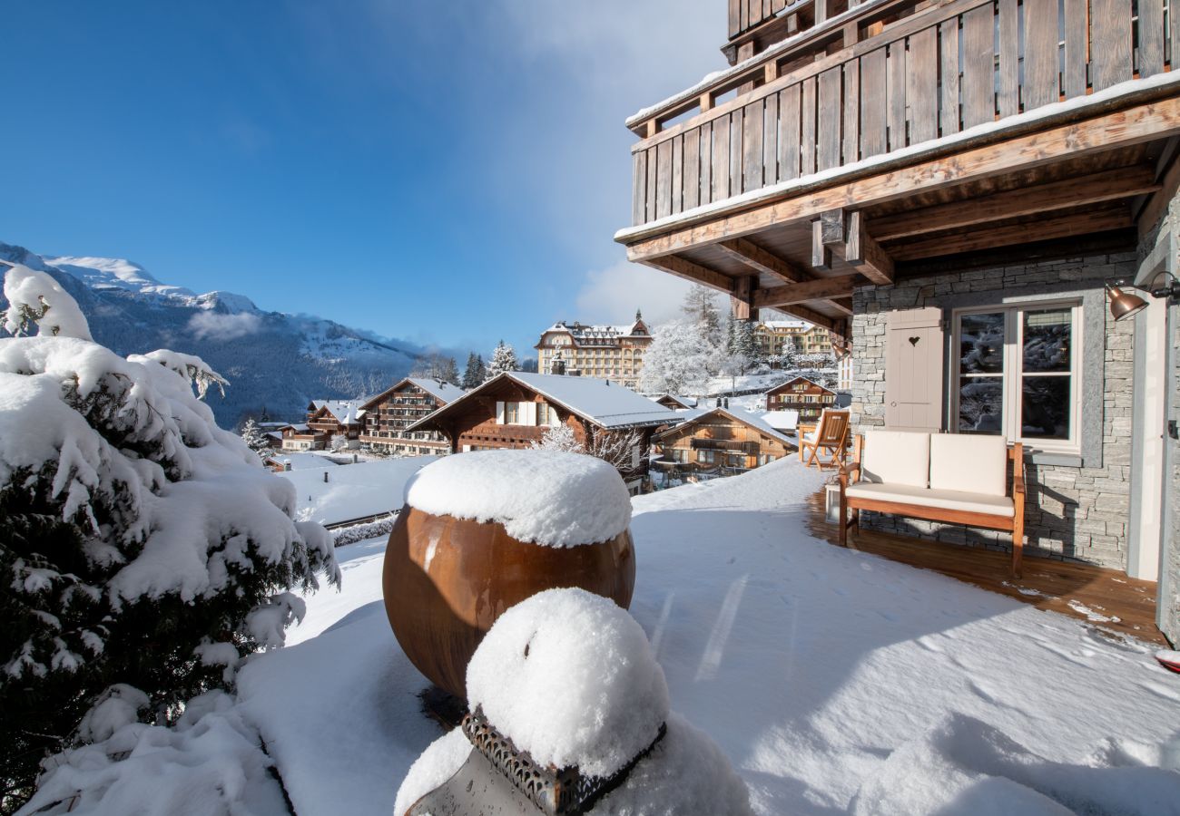 Ferienwohnung in Wengen - Chalet Hüttli Ferienwohnung in Wengen - Chalet Hüttli