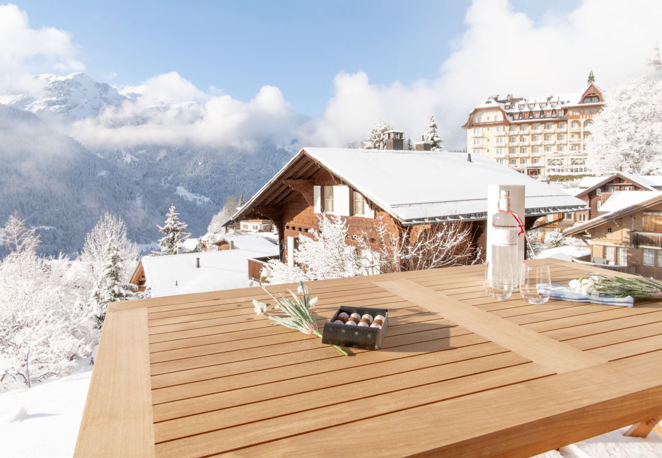 Ferienwohnung in Wengen - Chalet Hüttli Ferienwohnung in Wengen - Chalet Hüttli