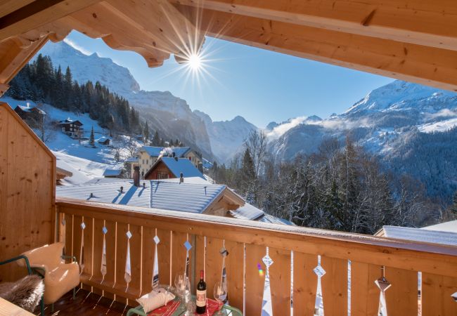 Appartement à Wengen - Panoramapark Soleil Eisblume Penthouse Appartement à Wengen - Panoramapark Soleil Eisblume Penthouse