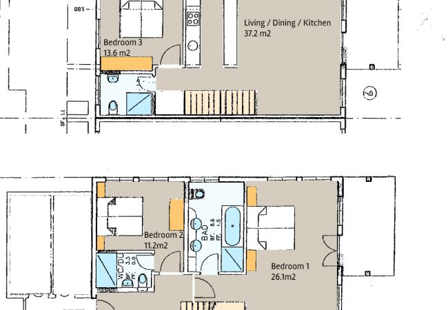 Appartement à Wengen - Chalet Luna Penthouse G Appartement à Wengen - Chalet Luna Penthouse G
