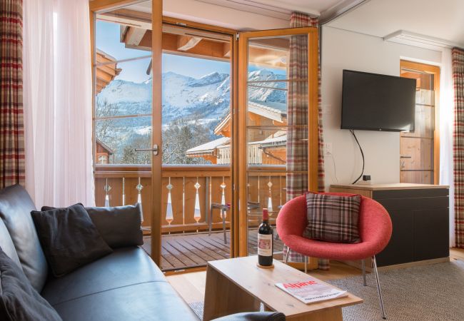  à Wengen - Panoramapark Soleil Fiore Apt. Silbermond