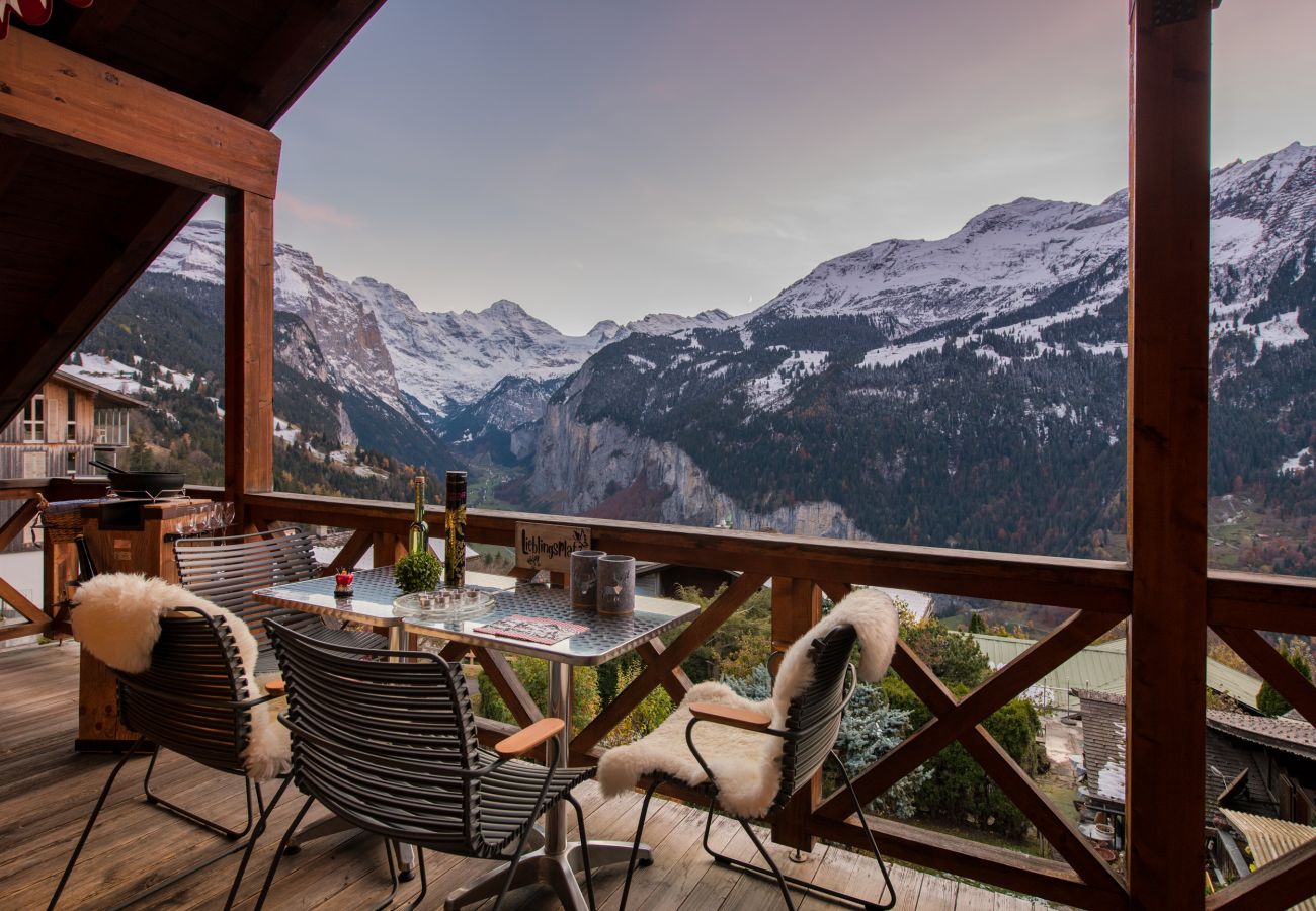 Appartement à Wengen - Chalet Rose Penthouse Suite Appartement à Wengen - Chalet Rose Penthouse Suite