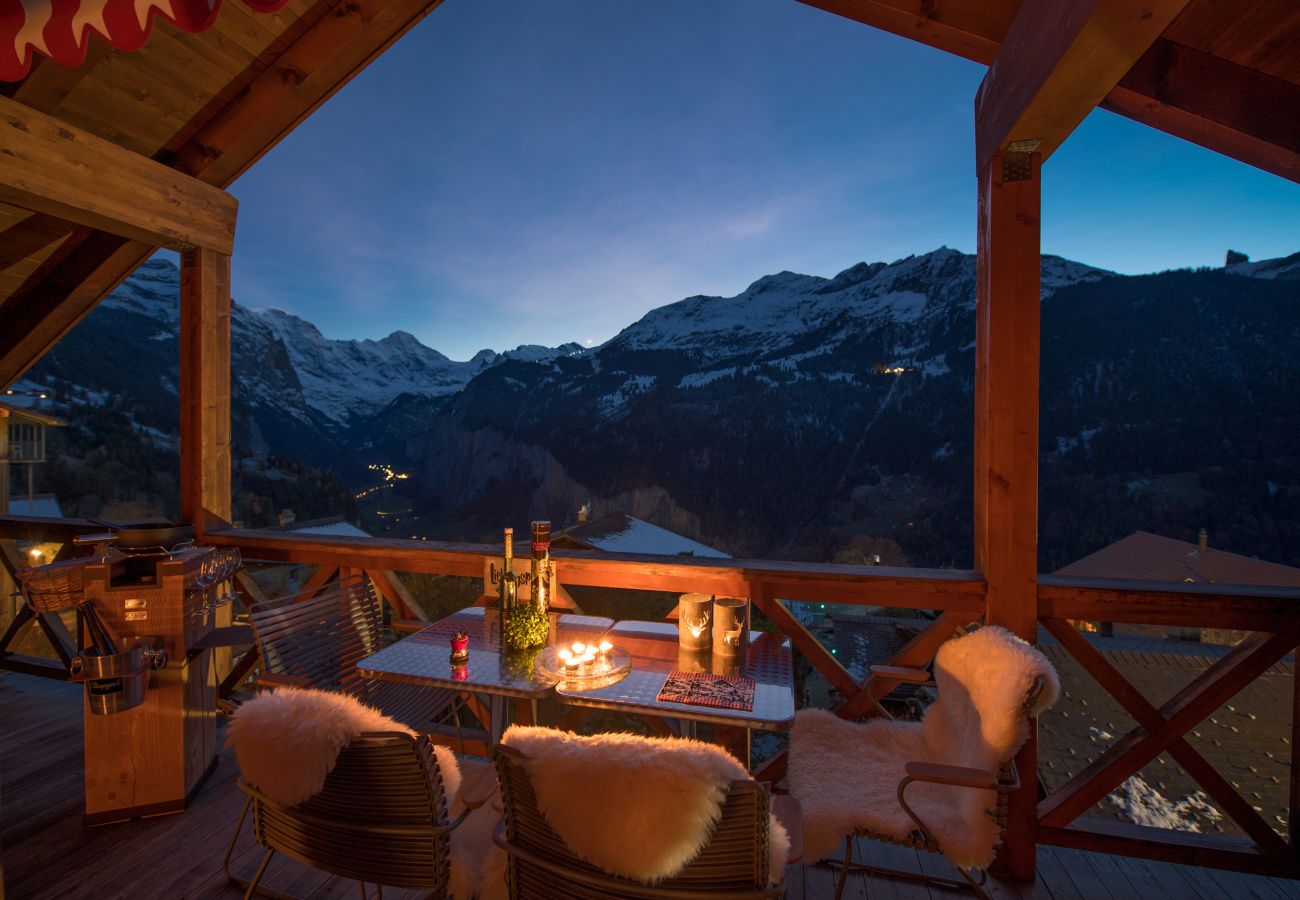 Appartement à Wengen - Chalet Rose Penthouse Suite Appartement à Wengen - Chalet Rose Penthouse Suite