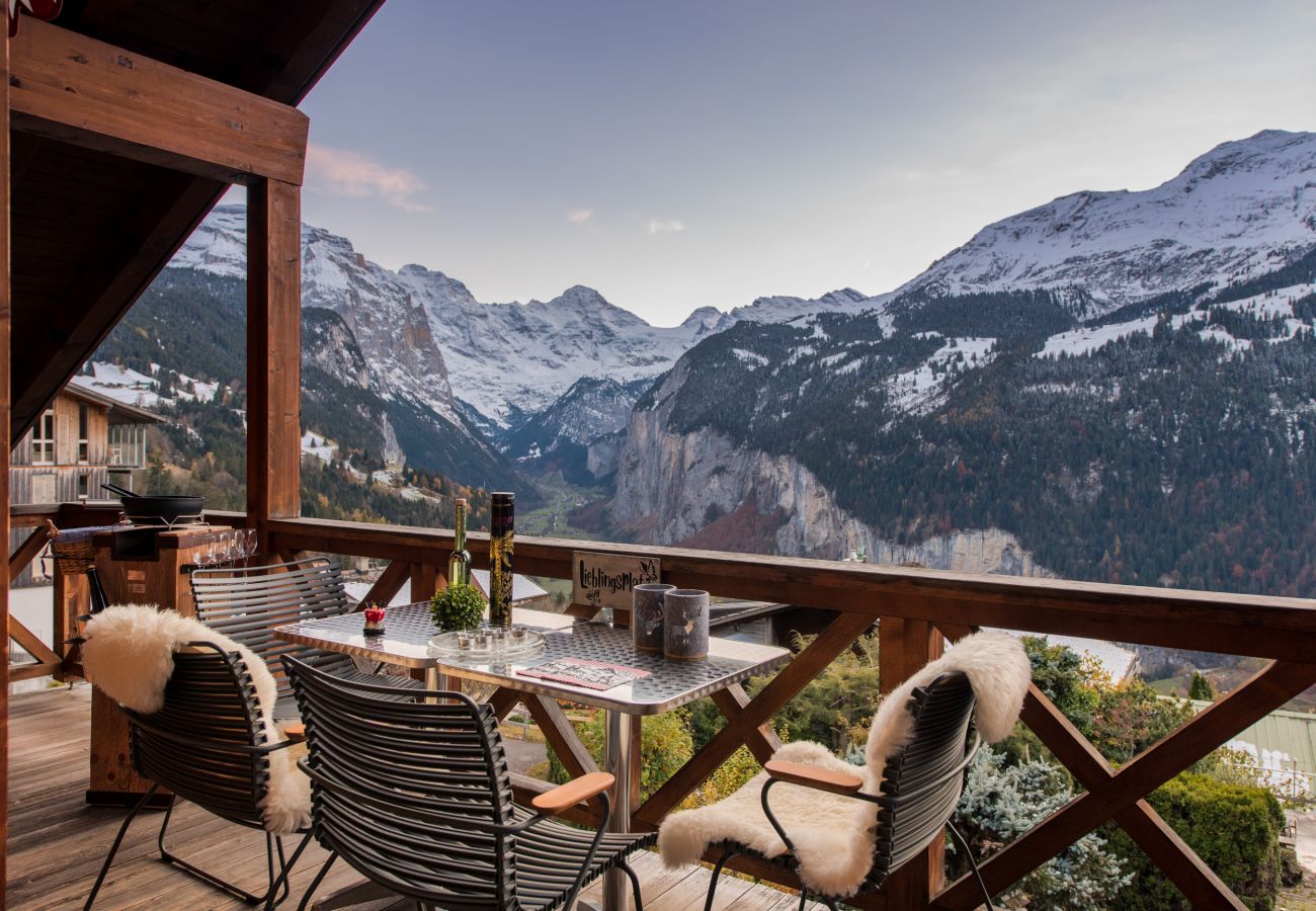 Appartement à Wengen - Chalet Rose Penthouse Suite Appartement à Wengen - Chalet Rose Penthouse Suite