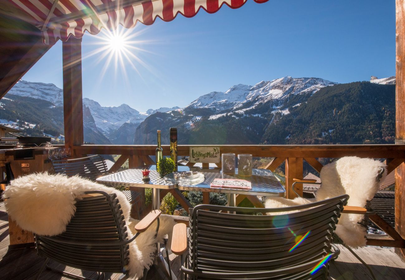 Appartement à Wengen - Chalet Rose Penthouse Suite Appartement à Wengen - Chalet Rose Penthouse Suite