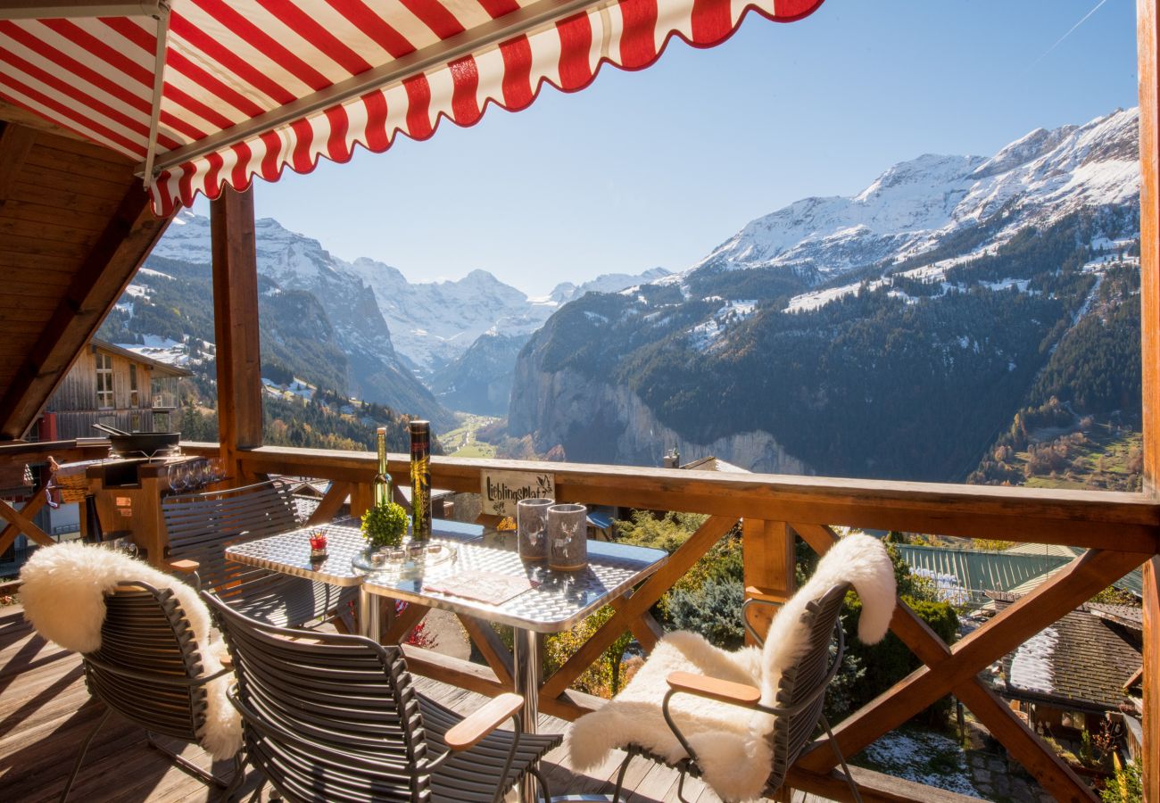 Appartement à Wengen - Chalet Rose Penthouse Suite Appartement à Wengen - Chalet Rose Penthouse Suite