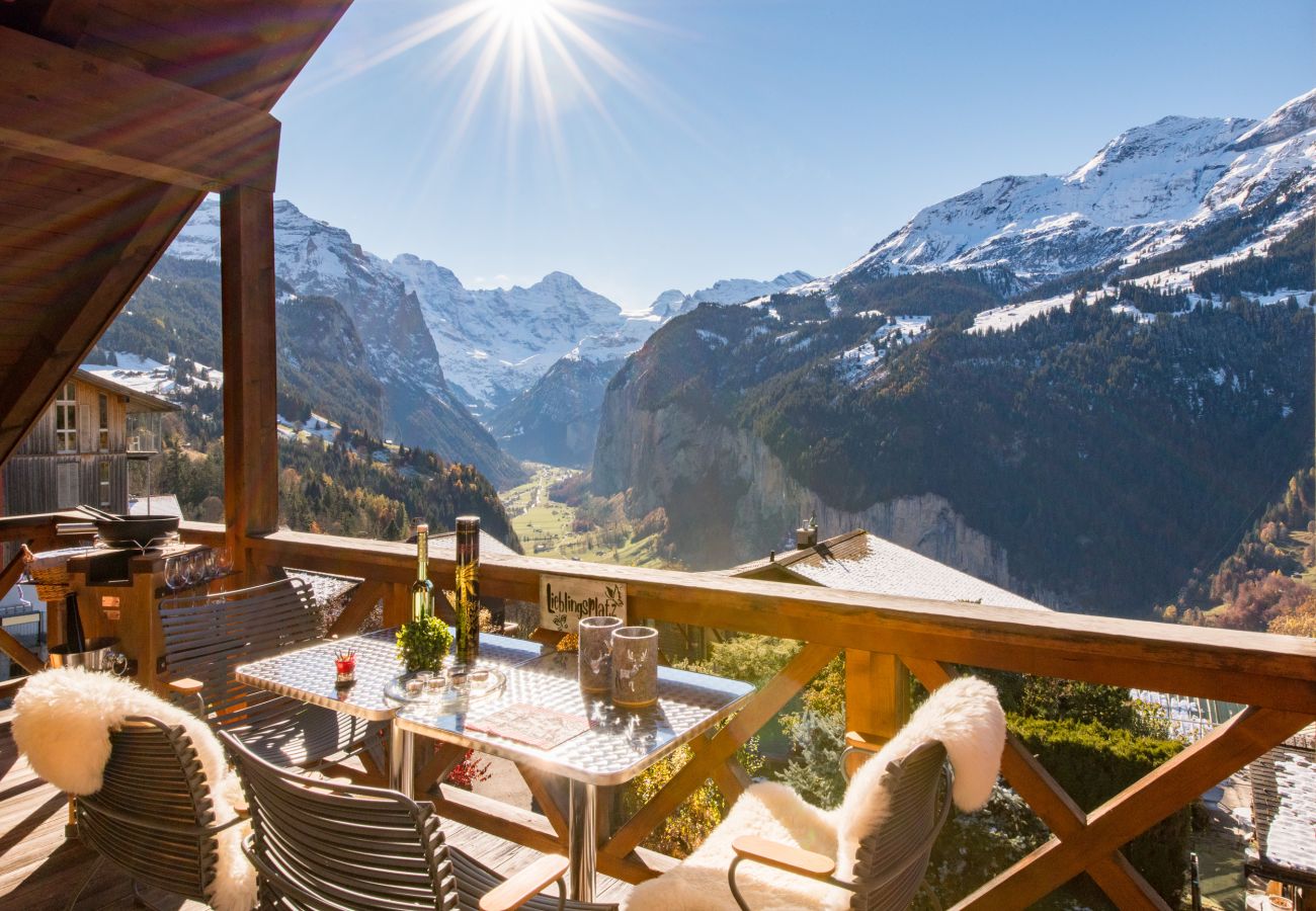 Appartement à Wengen - Chalet Rose Penthouse Suite Appartement à Wengen - Chalet Rose Penthouse Suite