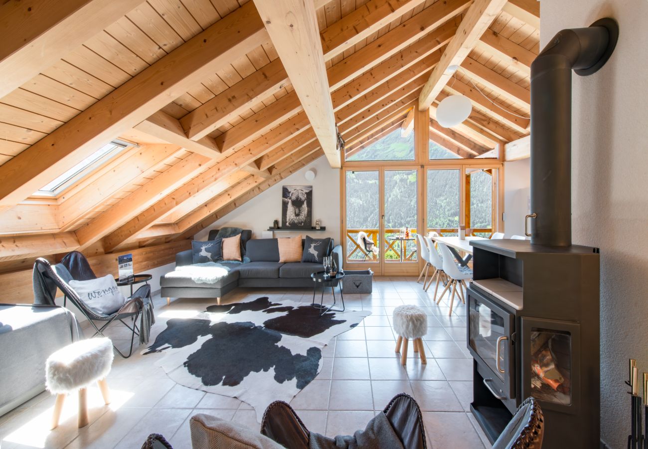 Appartement à Wengen - Chalet Rose Penthouse Suite Appartement à Wengen - Chalet Rose Penthouse Suite