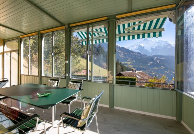 Appartement à Wengen - Chalet Hunnenfluh Garden Apartment Appartement à Wengen - Chalet Hunnenfluh Garden Apartment