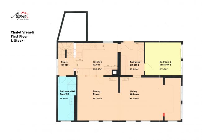 Apartment in Wengen - Chalet Vreneli Apartment in Wengen - Chalet Vreneli