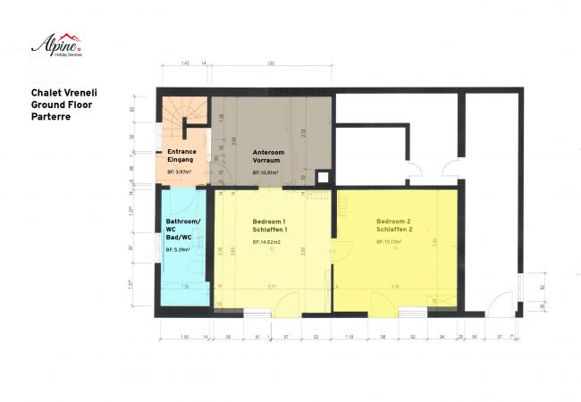 Apartment in Wengen - Chalet Vreneli Apartment in Wengen - Chalet Vreneli