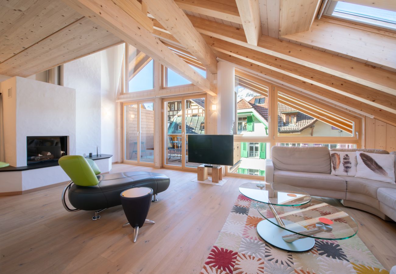 Apartment in Wengen - Chalet Belmont Penthouse